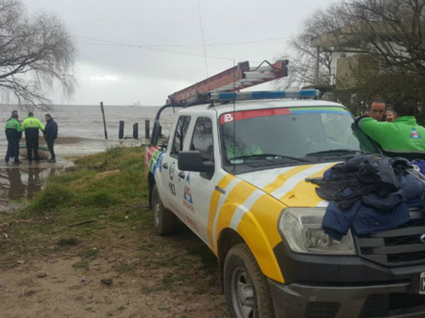 Alerta por crecida del río de La Plata para la noche de este viernes